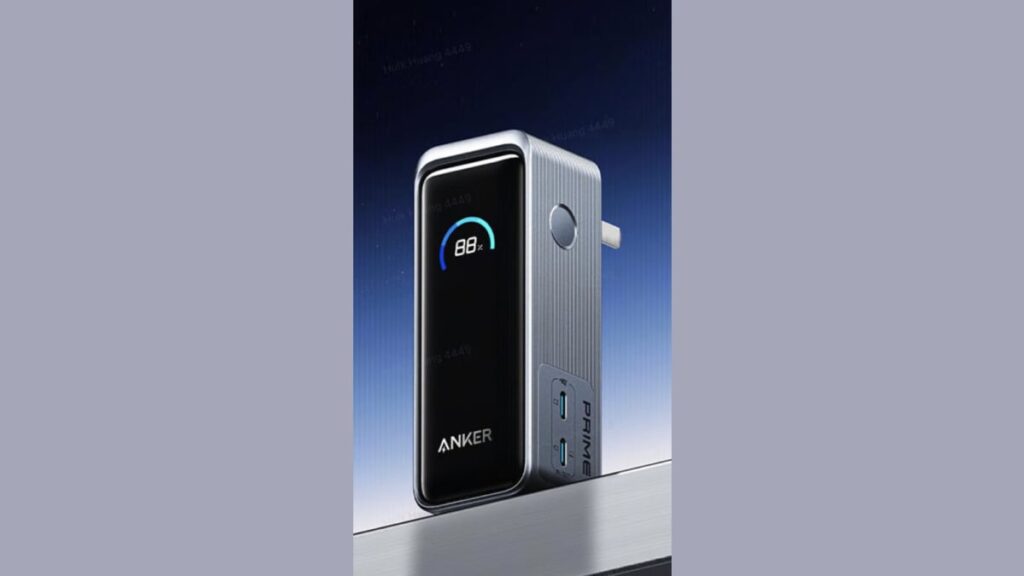 Anker Prime 65W GaN Power Bank price 499 yuan with 9600mAh Capacity color display launched specifications