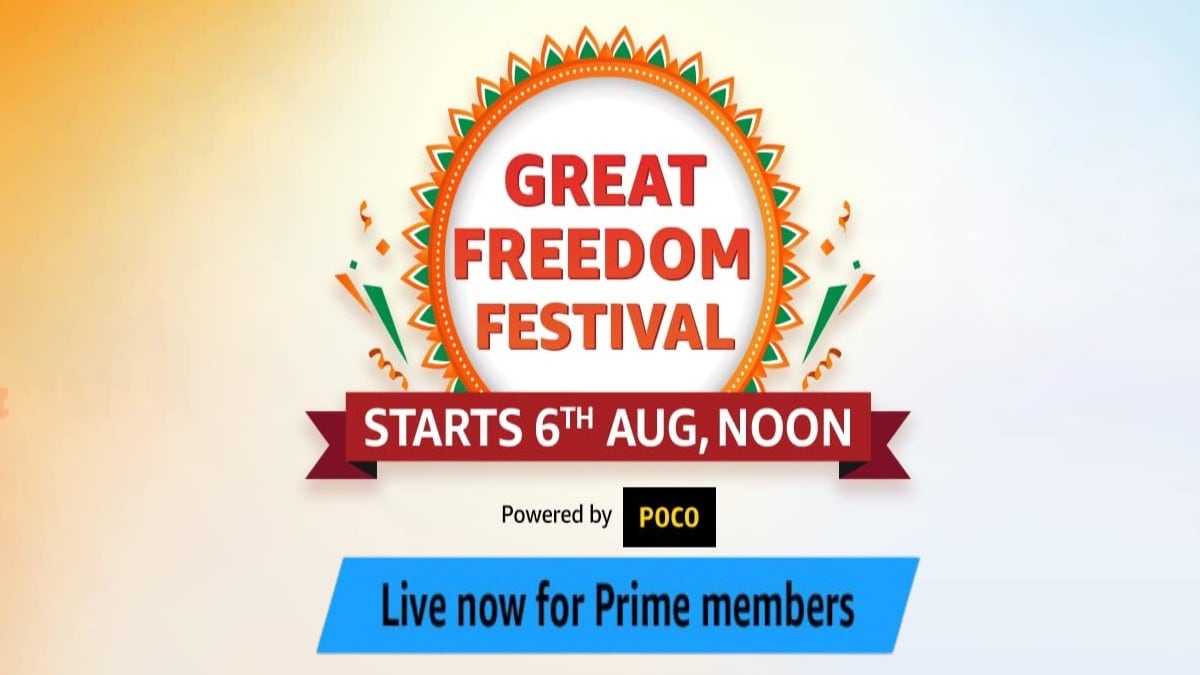 Amazon Great Freedom Festival Sale 2024 Live Prime Members Massive Discounts on Smartphones Laptop TV More Deals