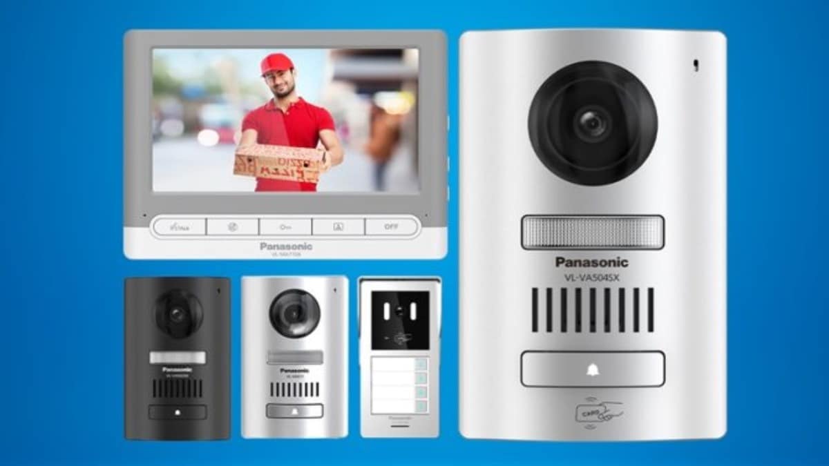 Panasonic Video Door Phones Launch in India Weather Vandal Proof Design WiFi Connectivity Features Details