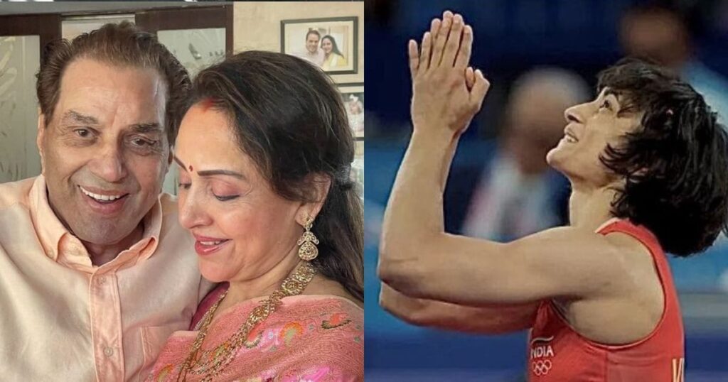 Dharmendra’s reaction came after Hema Malini’s comment on Vinesh Phogat, said- ‘I am very sad…’