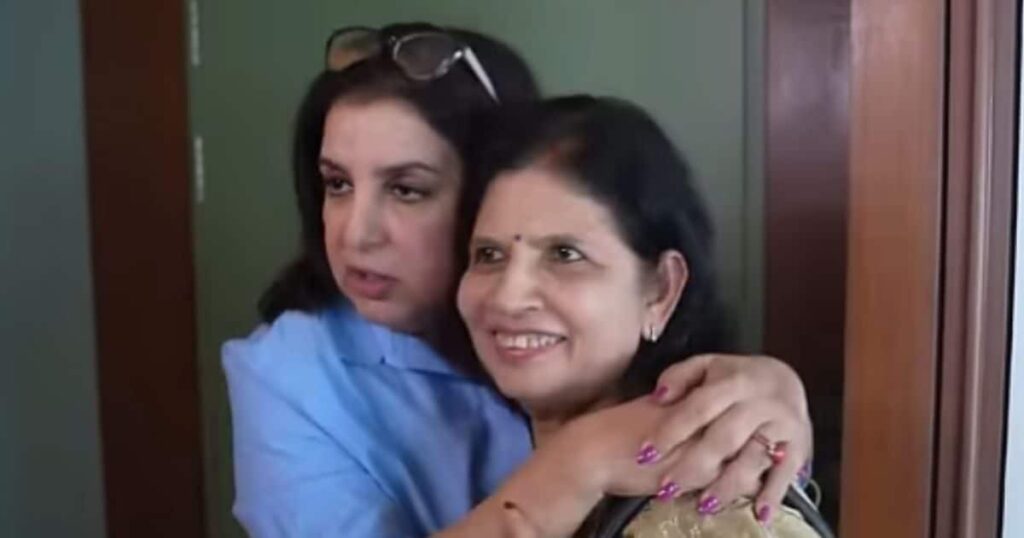 Seeing her mother-in-law, Farah Khan touched her feet, invited her for lunch and made her cook ‘fish’, you won’t believe the video