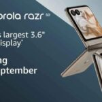 Motorola Razr 50 launch date in india 9th september features specs price