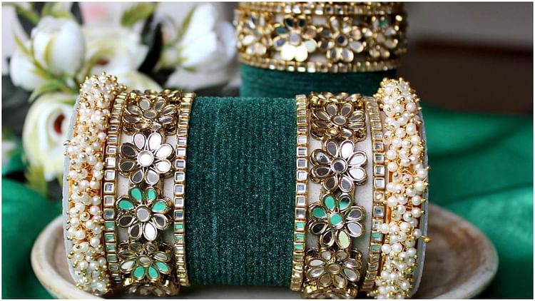 Bangles Design: Wear these types of bangles on Rakshabandhan, the beauty of hands will increase and the look will look lovely