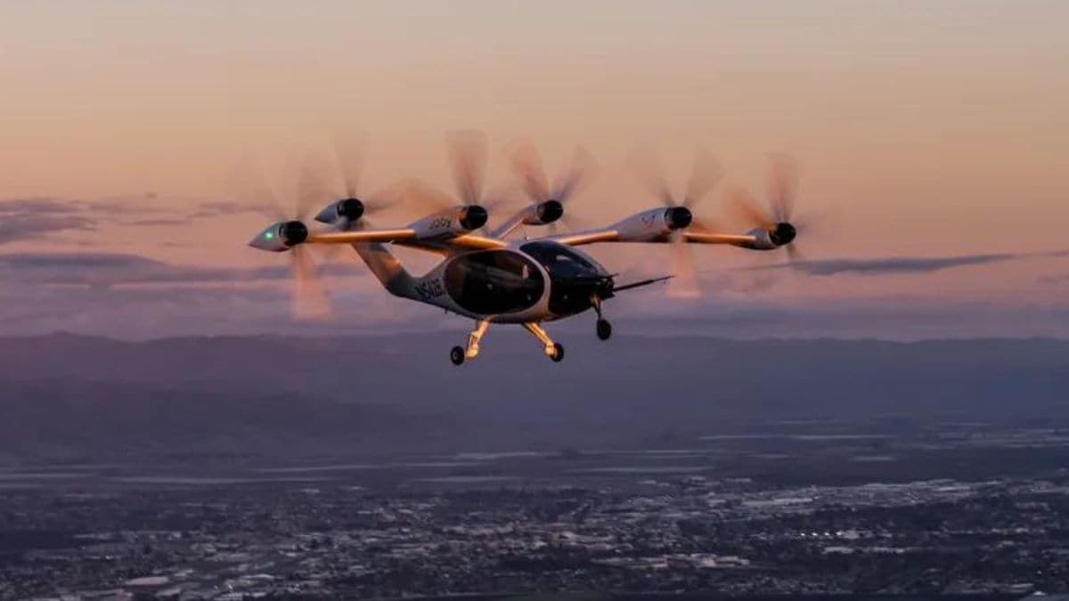 What is Hydrogen Electric Air Taxi flies in America completed 842km journey