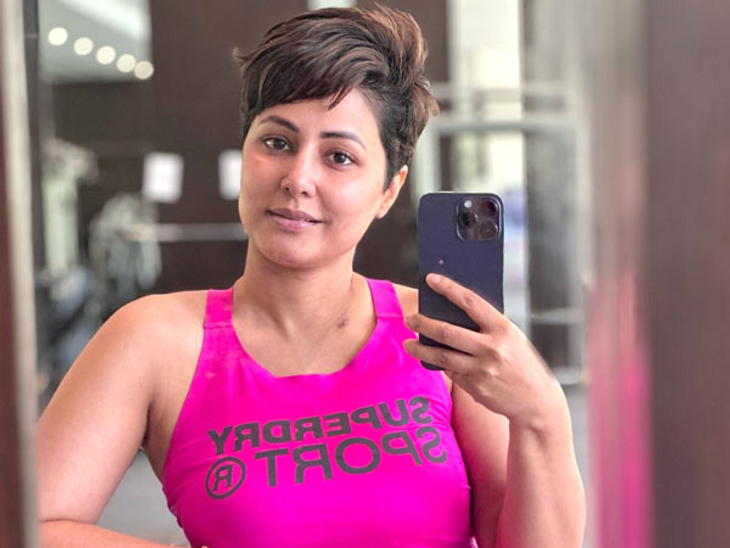 Hina Khan’s legs became numb due to chemotherapy | Hina Khan’s legs became numb due to chemotherapy: She said- I lose balance during workouts, I fall; The actress is in the third stage of breast cancer