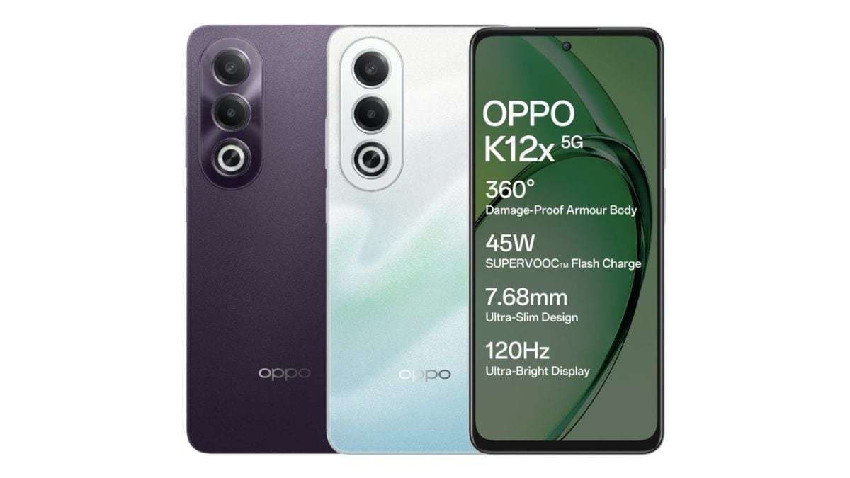 OPPO K12x 5G launched in India Price Rs 12999 6gb ram 32mp camera 5000mah battery