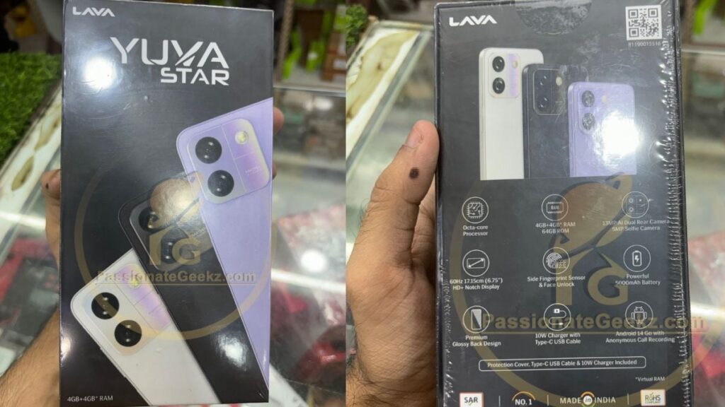 Lava Yuva Star 4G Price in India features specifications leaked 4gb ram