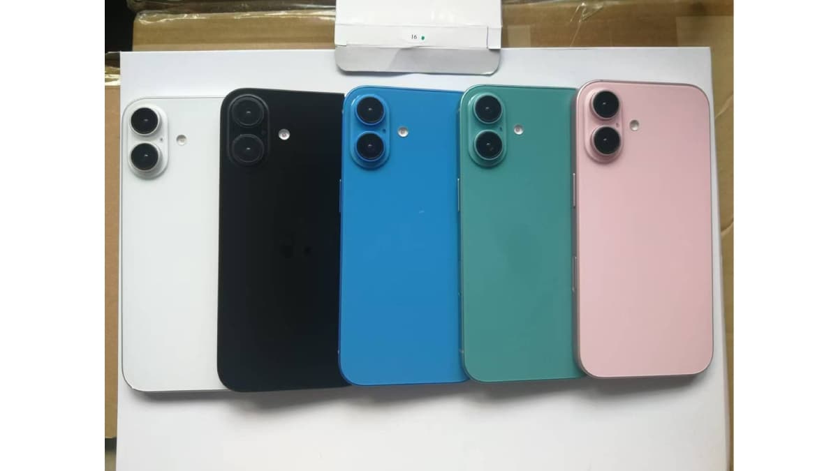 Apple May Present iPhone 16 in Five Color Options, Dummy Units Leaked