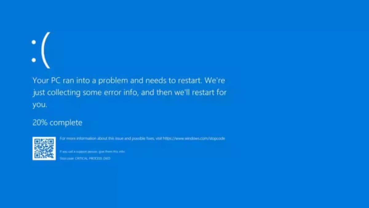 BSOD error in Windows PC laptops shutdown around the world flights stopped in America