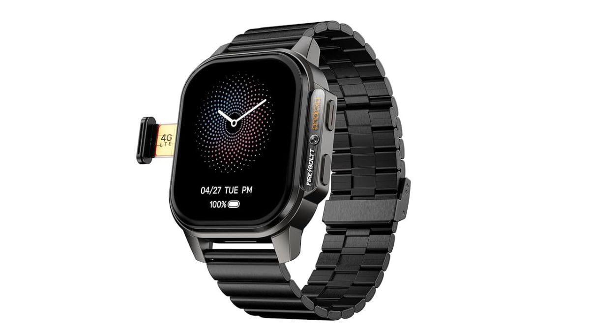 Fire Boltt Snapp smartwatch price in india rs 5999 launched with HD camera 4G sim support