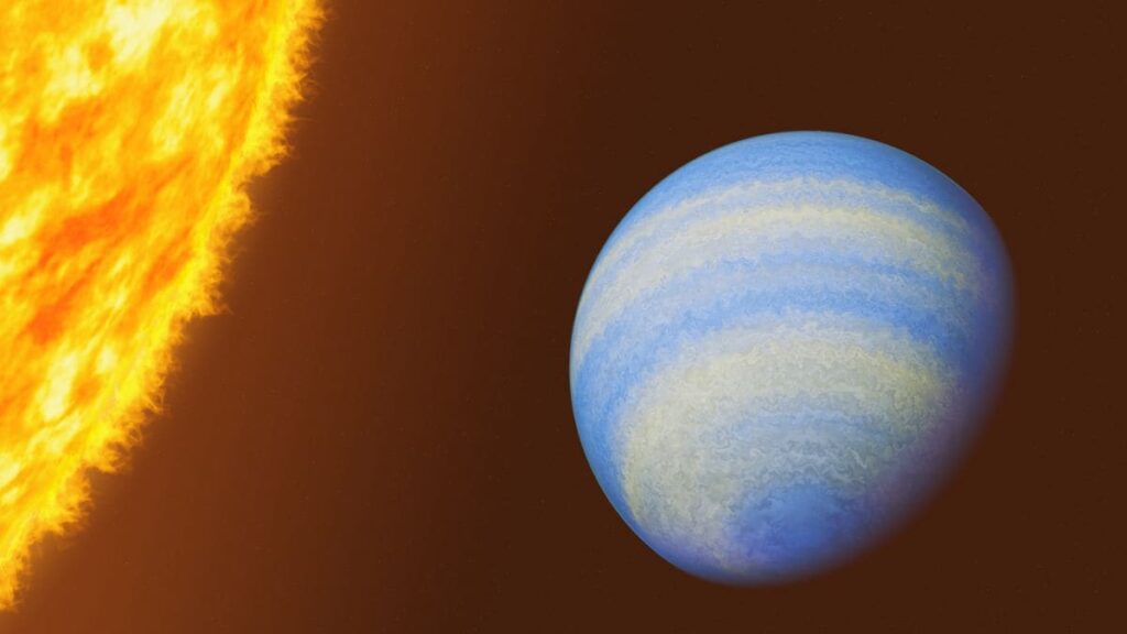 This planet smells like rotten eggs orbits its sun in 2 days JWST finds