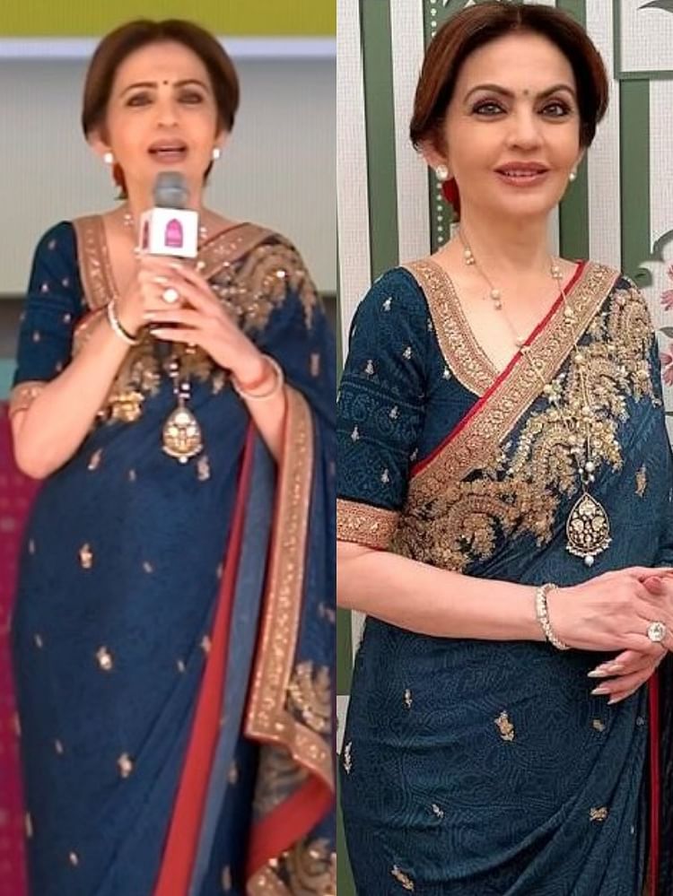 Nita Ambani's beautiful look in Paris