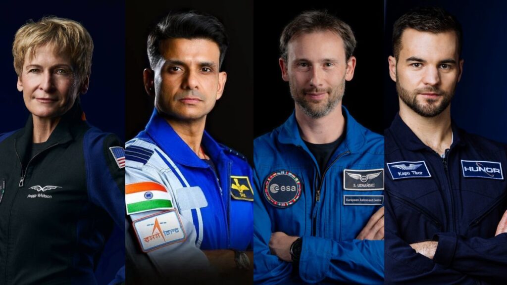 Axiom Space Mission These 3 astronauts will go to space with India’s Shubhanshu Shukla details