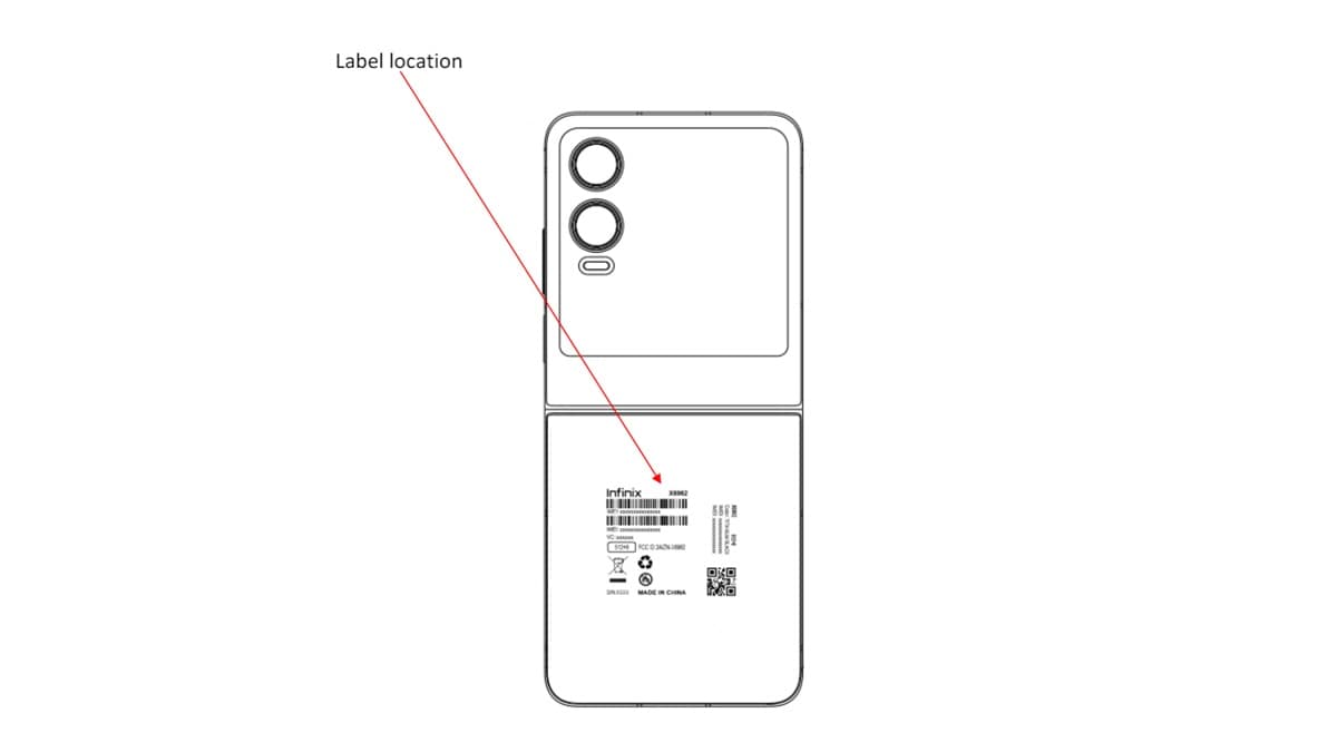 Infinix Zero Flip 5G Spotted on TUV certification battery size revealed