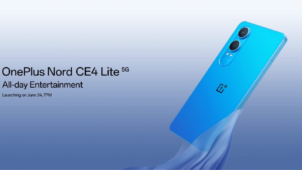 OnePlus Nord CE 4 Lite 5G with 50MP camera 5500mah battery 80W charge listed Amazon launch 24 June details