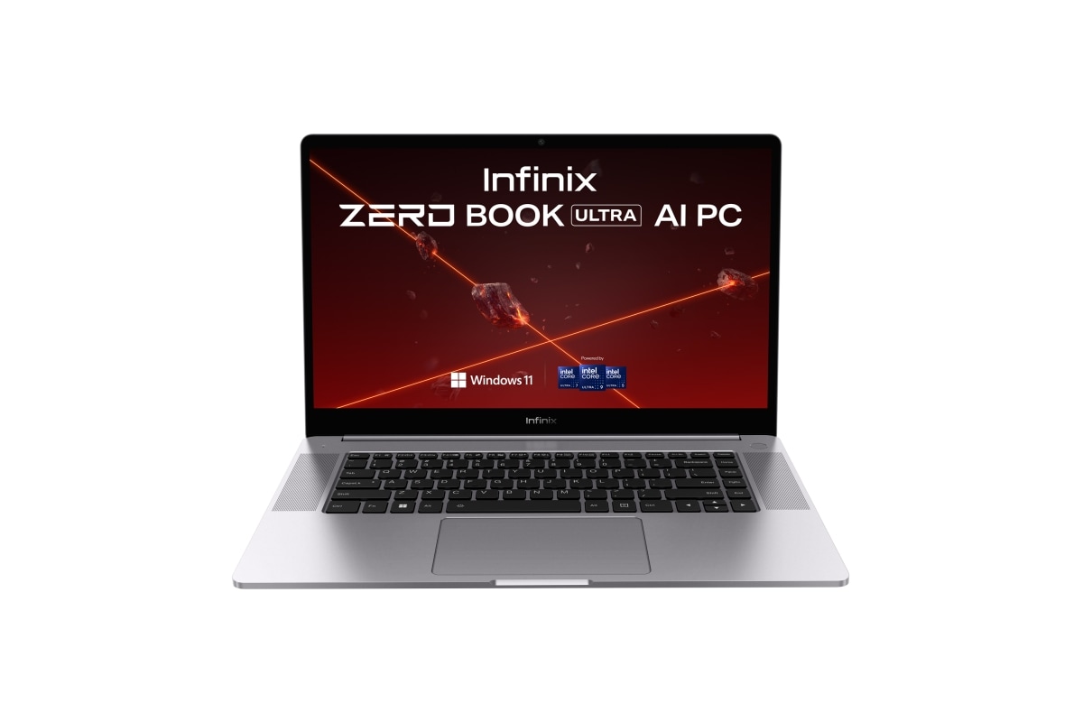 Infinix ZeroBook Ultra AI laptop price in india rs 59990 15.6 inch FHD plus display 32 Gb ram launched features