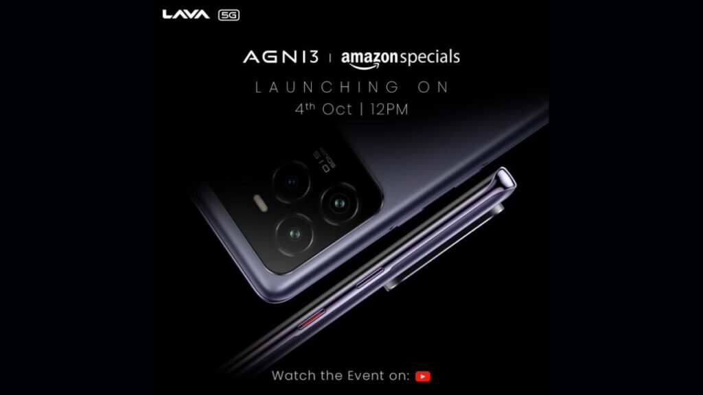 Lava Agni 3 with 8GB ram dual camera launch confirmed October 4 specifications leaked