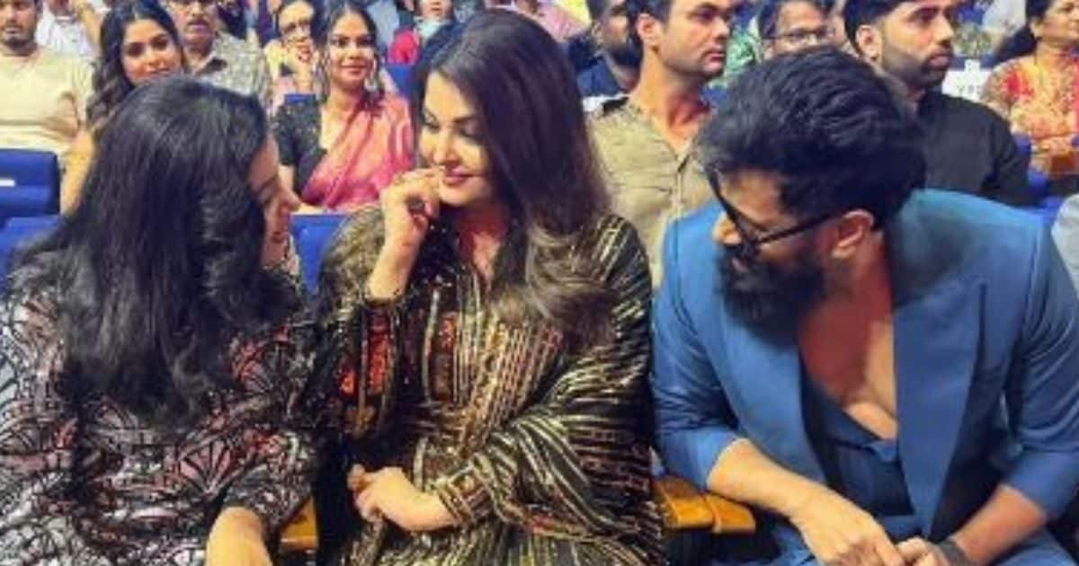 Aishwarya Rai reached Dubai without Abhishek Bachchan, kissed him before winning the award