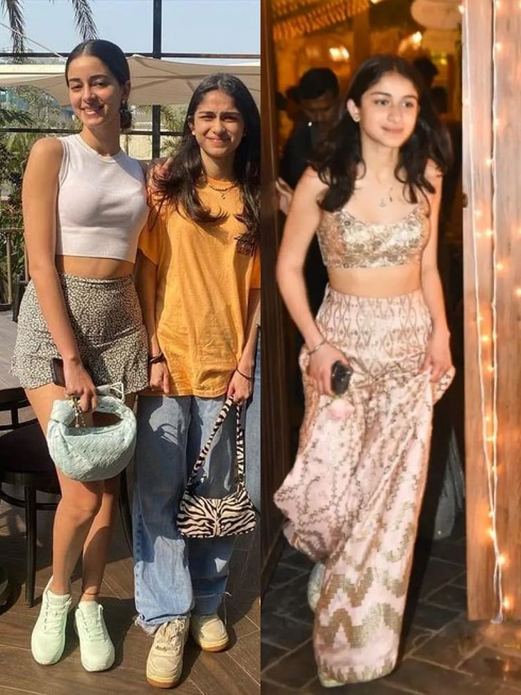 Have you seen the glamorous style of Ananya Pandey's younger sister?