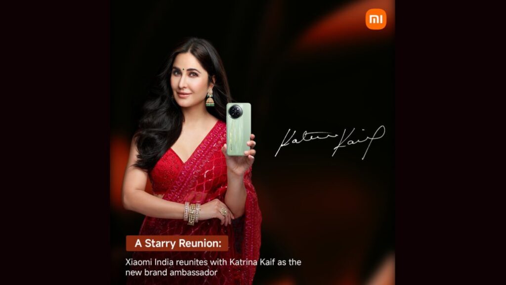 Xiaomi India make Katrina Kaif brand ambassador once again know details