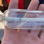 200 year old glass bottle found! This message was written in the bottle…