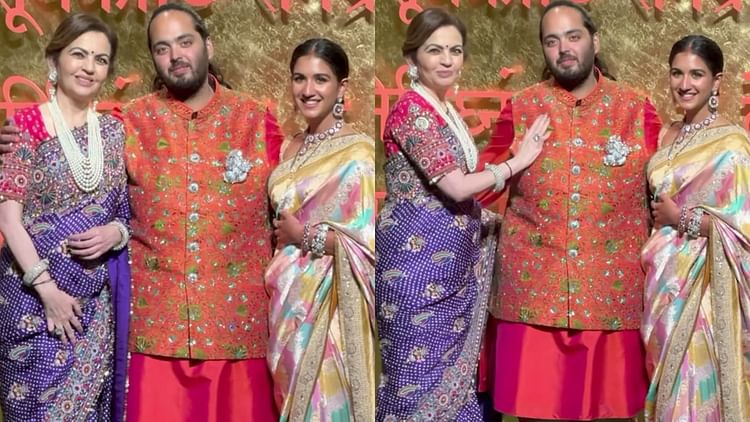 Ganesh Chaturthi Celebration At Mukesh Ambani Home Antilia House Photos Of Nita Ambani And Radhika Merchant - Amar Ujala Hindi News Live