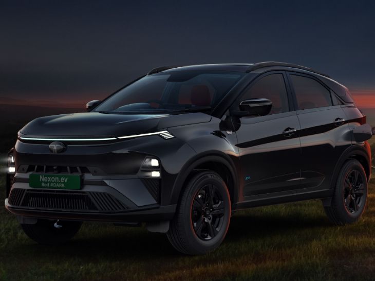 Nexon EV launched with bigger battery, Tata Nexon EV Price 2024; Rang, Variants Features Details | Nexon-EV launched with bigger battery, starting price ₹ 13.99 lakh: Panoramic sunroof and 489km range on full charge, Red Dark Edition also introduced