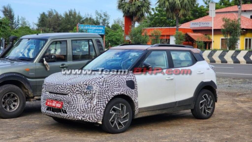 Mahindra XUV 3XO EV Spy Shots Leaked Design Revealed Expected Changes From ICE Model All Details