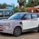 Mahindra XUV 3XO EV Spy Shots Leaked Design Revealed Expected Changes From ICE Model All Details