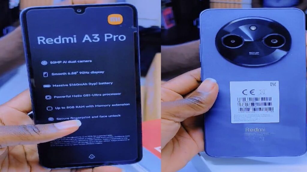 Redmi A3 Pro Listed on Kenyan Online Store Price Specifications Revealed