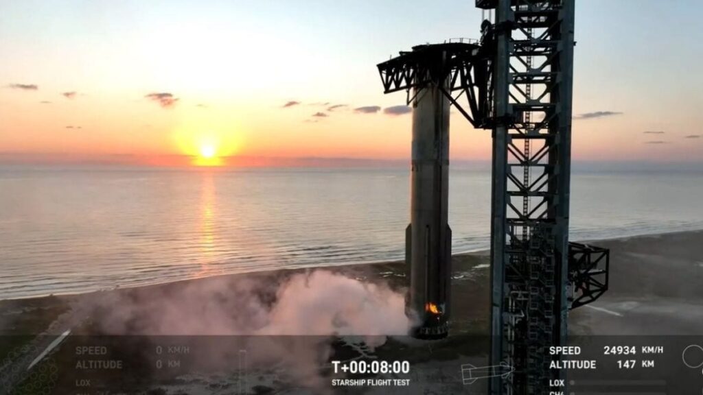 SpaceX makes history starship launch test successful after super heavy landing