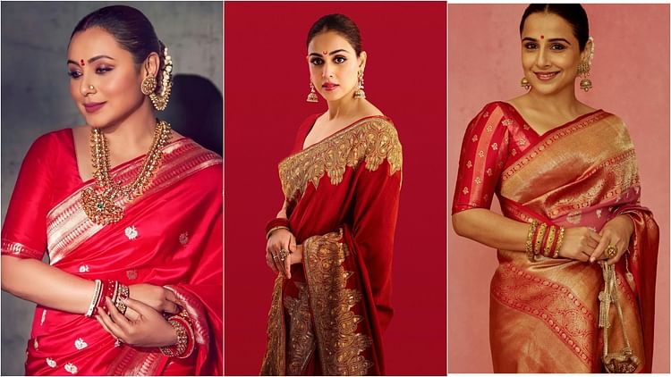 Karwa Chauth 2024 Saree Look Inspired By Bollywood Celebrities Disprj - Amar Ujala Hindi News Live