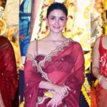 Alia Bhatt Vs Rani Mukherjee, whose red saree look won your heart, Kajol looked like this on Maha Ashtami