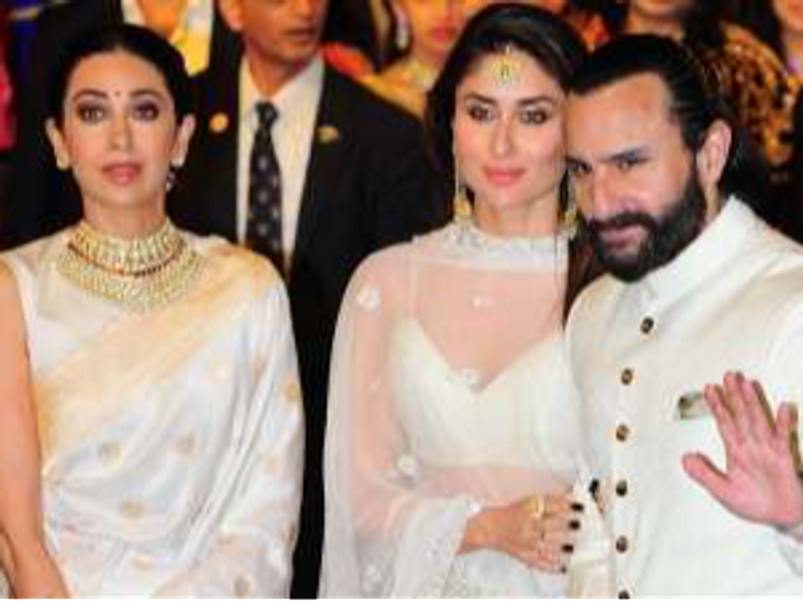 Saif Ali Khan is jealous of Karisma Kapoor reveals Kareena Kapoor Saif Ali Khan is jealous of Karisma Kapoor: Kareena revealed in Kapil Sharma show, sister had a celebrity crush on Salman Khan.