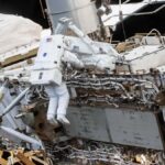 Air is leaking from the space station 400km above the earth Nasa worried