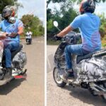 Electric Scooter Spied Testing Rivals Bajaj Chetak TVS iQube Ola S1 Pro Ather 450 and More Jitendra EV