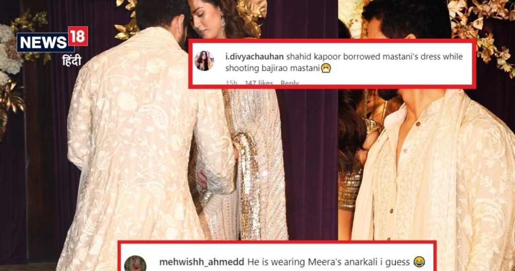 While his wife wore a saree, this Rs 100 crore actor himself reached the party wearing ‘Anarkali’, now he is ridiculed on the internet.