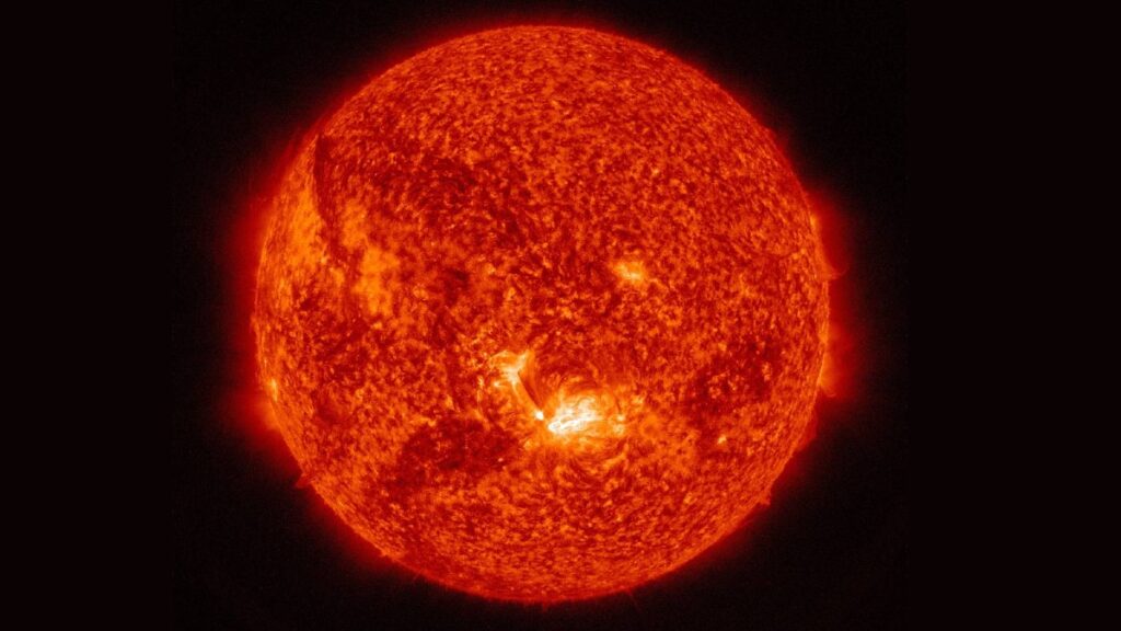 sun have two big blasts create massive solar flare reaching on earth october 4 nasa alert