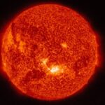 sun have two big blasts create massive solar flare reaching on earth october 4 nasa alert