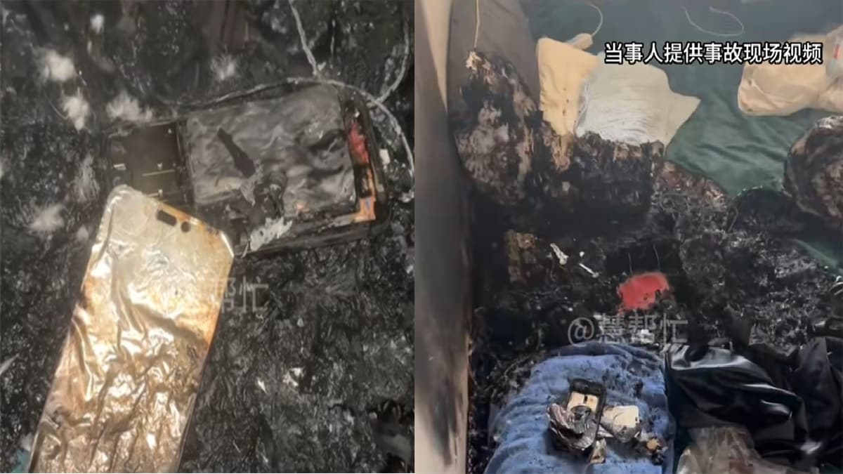 iPhone 14 Pro Max explodes while charging cause severe burns china incident