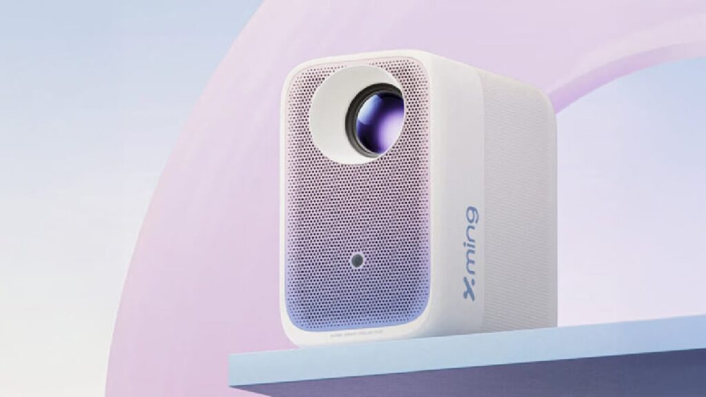 Xiaomi Xming Q5 Neo projector price 699 yuan with 300CVIA brightness 4K decoding launched features