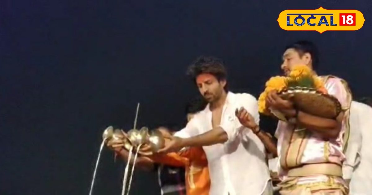 ‘Bhool Bhulaiyaa 3’ promotion held in Varanasi, actor took blessings of Baba