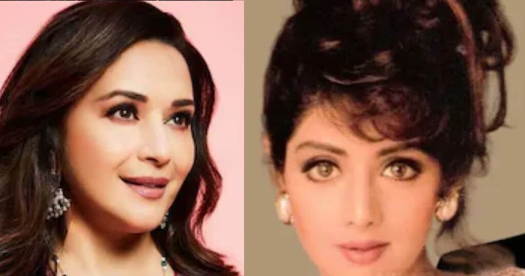 Did only 1 film together, Madhuri Dixit now breaks silence on competition with Sridevi – ‘That too with me…’