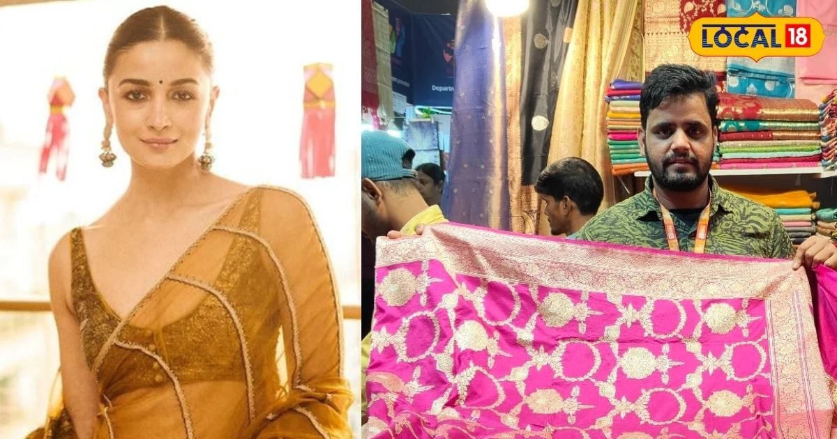 From Rekha to Alia Bhatt…Bollywood actresses buy sarees from here, very beautiful designs are made by hand.