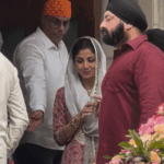 Shilpa-shetty-raj-kundra-nimrat kaur visit gurudwara on guru nanak jayanti 2024 | Guru Nanak Jayanti 2024: Shilpa Shetty and Nimrat Kaur were seen serving people in the Gurudwara, Raj Kundra also participated.