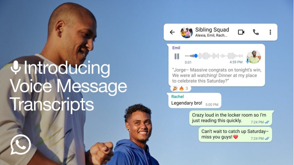 WhatsApp New Feature Now You Can Read Voice Message Transcribe