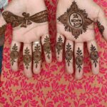 Beautiful mehndi design for groom