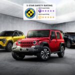 Thar rocks first body-on-frame SUV with 5-star safety rating | Thar Rocks first body-on-frame SUV with 5-star safety rating: Mahindra XUV 3XO and XUV 400EV also get 5-stars in India NCAP crash test