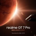 realme GT 7 Pro launch date in india 26th november price features specifications