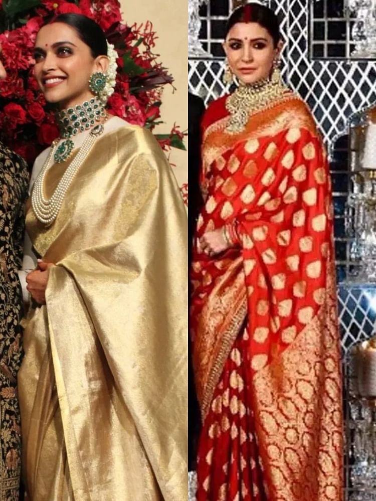 You can wear such sarees in reception party